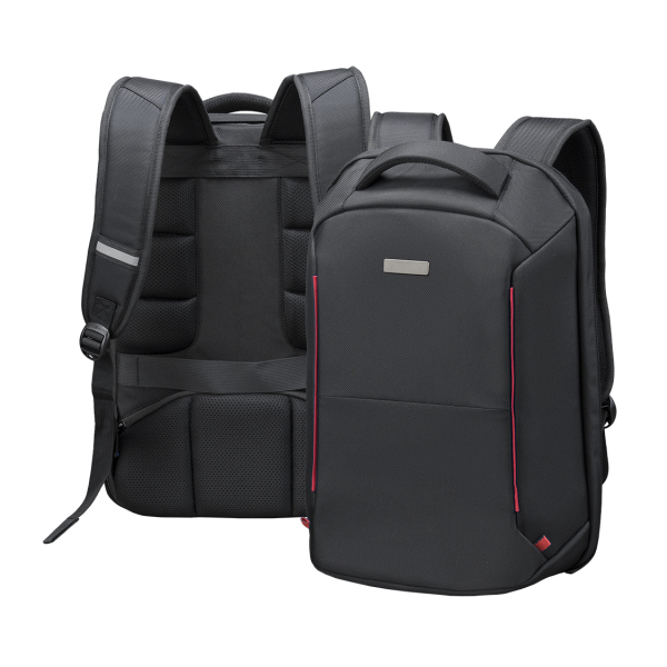 Anti-theft backpack xenon 17" Red